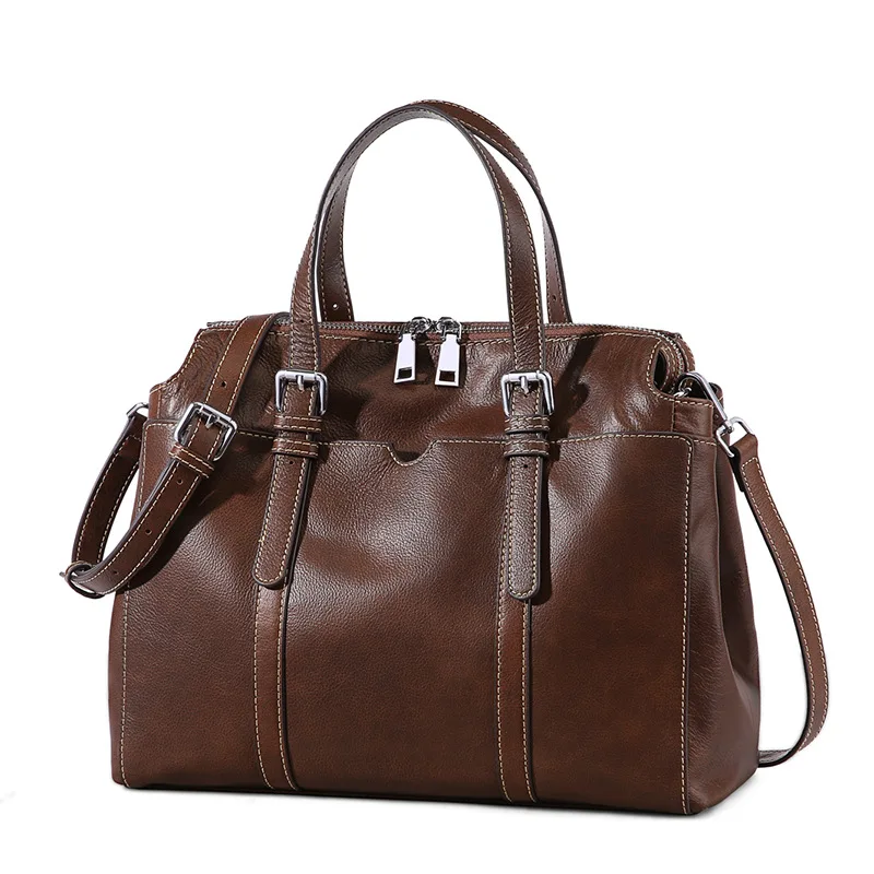 Genuine Retro Beach Latest Women Multi Purpose Ladies Travel Leather Large Shoulder Hand Luxury Waterproof Tote Bag