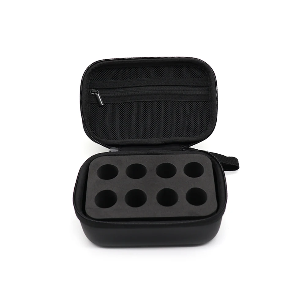 XWT OEM ODM Factory EVA Essential Oil Bottle Case Hard Shell Carrying Glasses Bottle Holder Oil Medicine Tin Tube Organizer Box