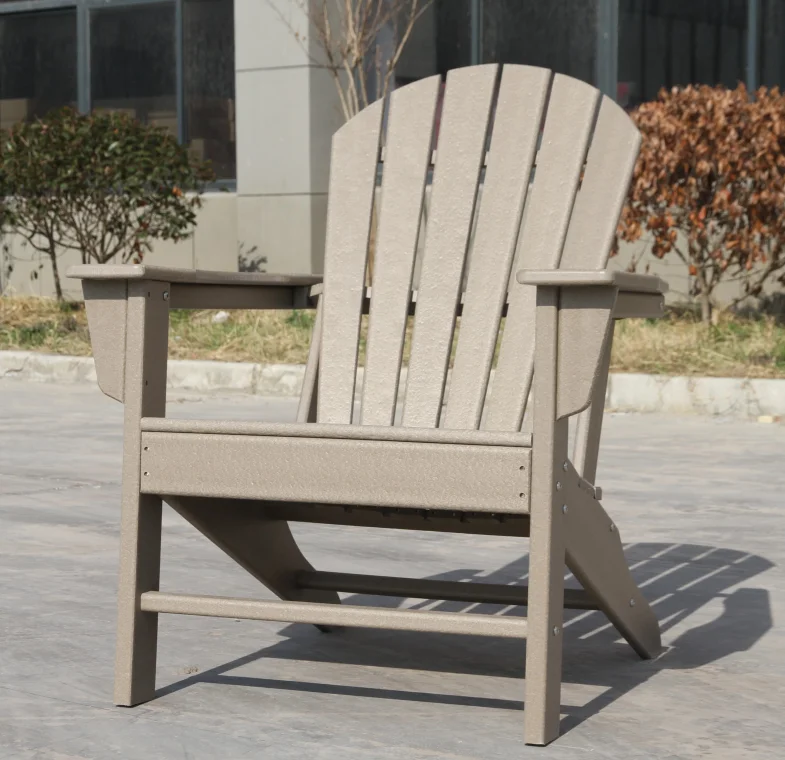 Уличная мебель садовый набор пластиковый полимерный стул HDPE Adirondack для патио