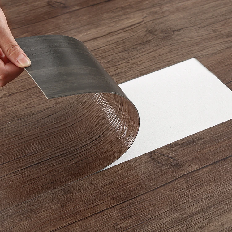 Противоскользящие Деревянные ПВХ пленки наклейки на пол водонепроницаемые напольные плитки дизайн