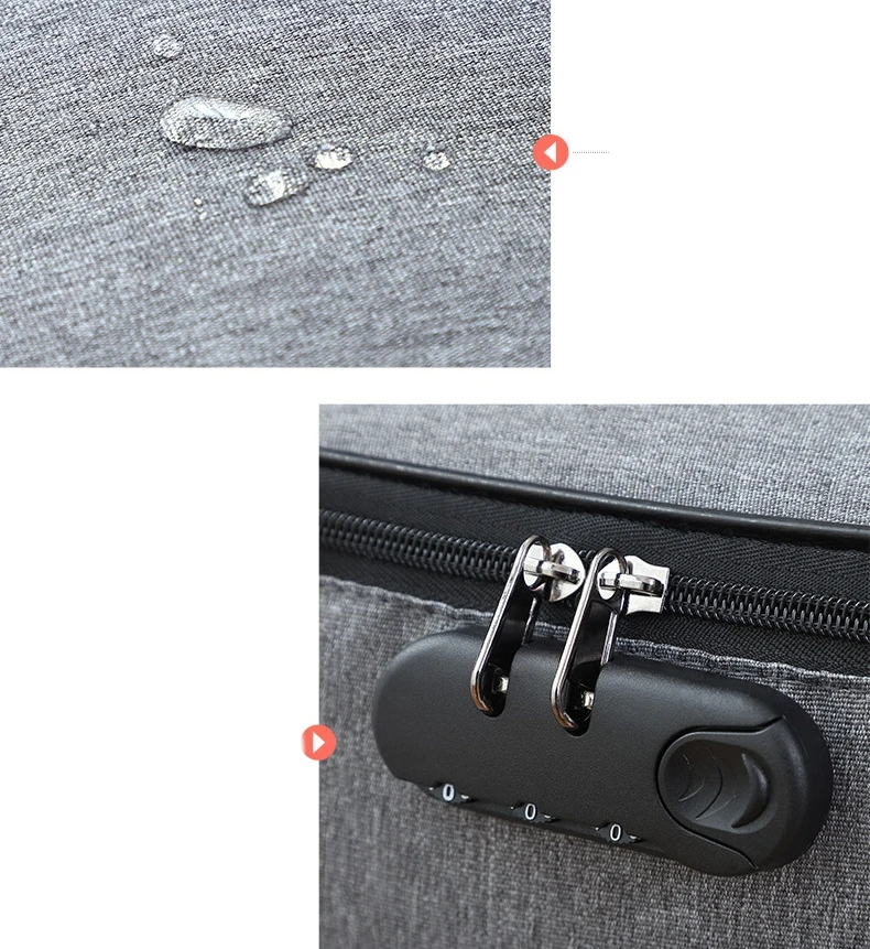 Water-proof Document Storage Bag Document Organizer Travel File Storage Passport Bag