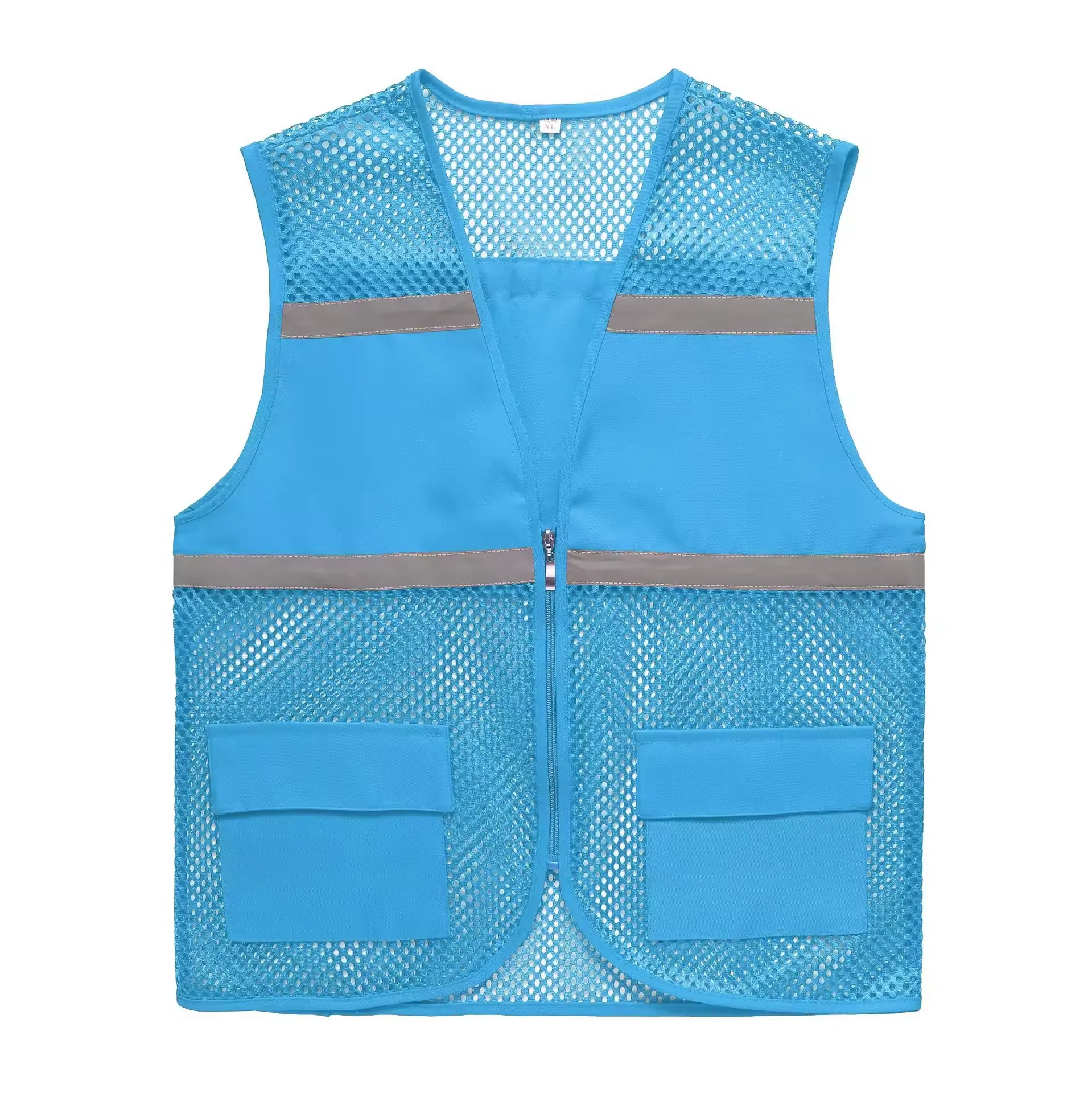 Reflector Jacket Safety Security Pocket Vest Reflect Safe Orange Multicolor for Cyclist Running or Cycle Bicycle