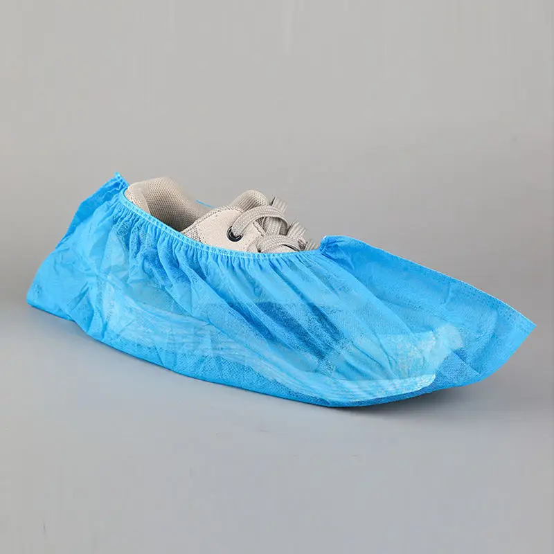 White Color Disposable Biodegradable SMS Nonwoven Shoe Covers