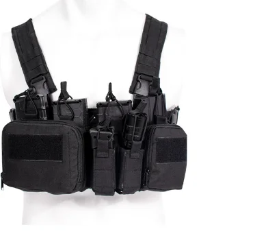 CS Match Wargame TCM Chest Rig Vest  Gear Pack Magazine Pouch Holster Molle System Waist Men Nylon Swat