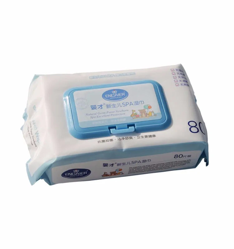 Wholesale Sensitive Baby Wipes With Aloe Vera Unscented Organic Softcare Bamboo Baby Wet Wipe