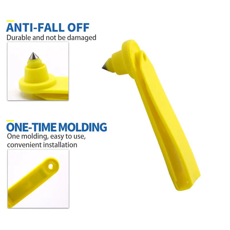 HED-ET136 Rfid Ear Tag Animal Electronic Ear Tags Livestock Cattle Sheep Pig Ear Tag