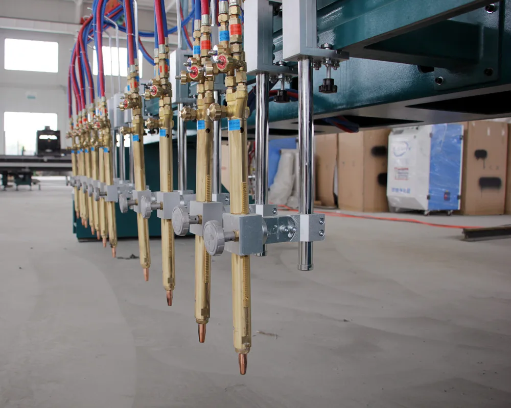  Стол чпу для газовой плазменной резки с ленточными горелками сварки H-образных