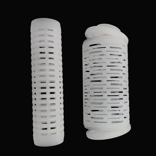 PP Pleated Filter Cartridge With High Flow Low Differential Pressure And Long Service Life plastic core for pleated filter