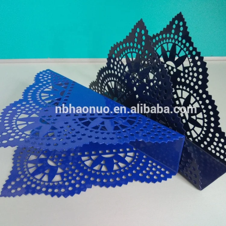 Iron Art tissue box restaurant napkin holder For Dinner table