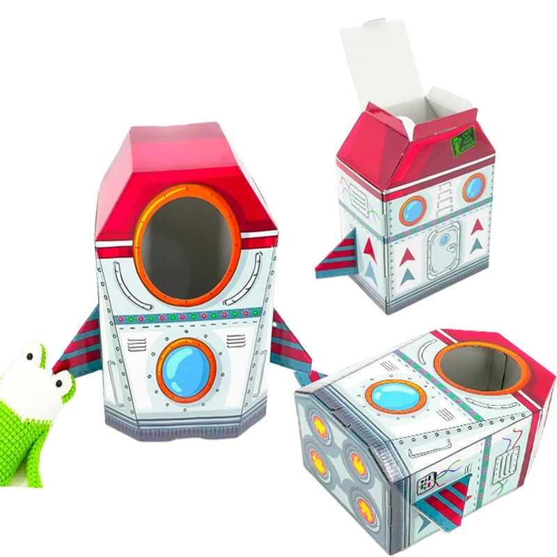 Новый дизайн идеи детские игрушки Lightyears Pixar уникальная упаковочная коробка картонная упаковка для космического корабля ракет