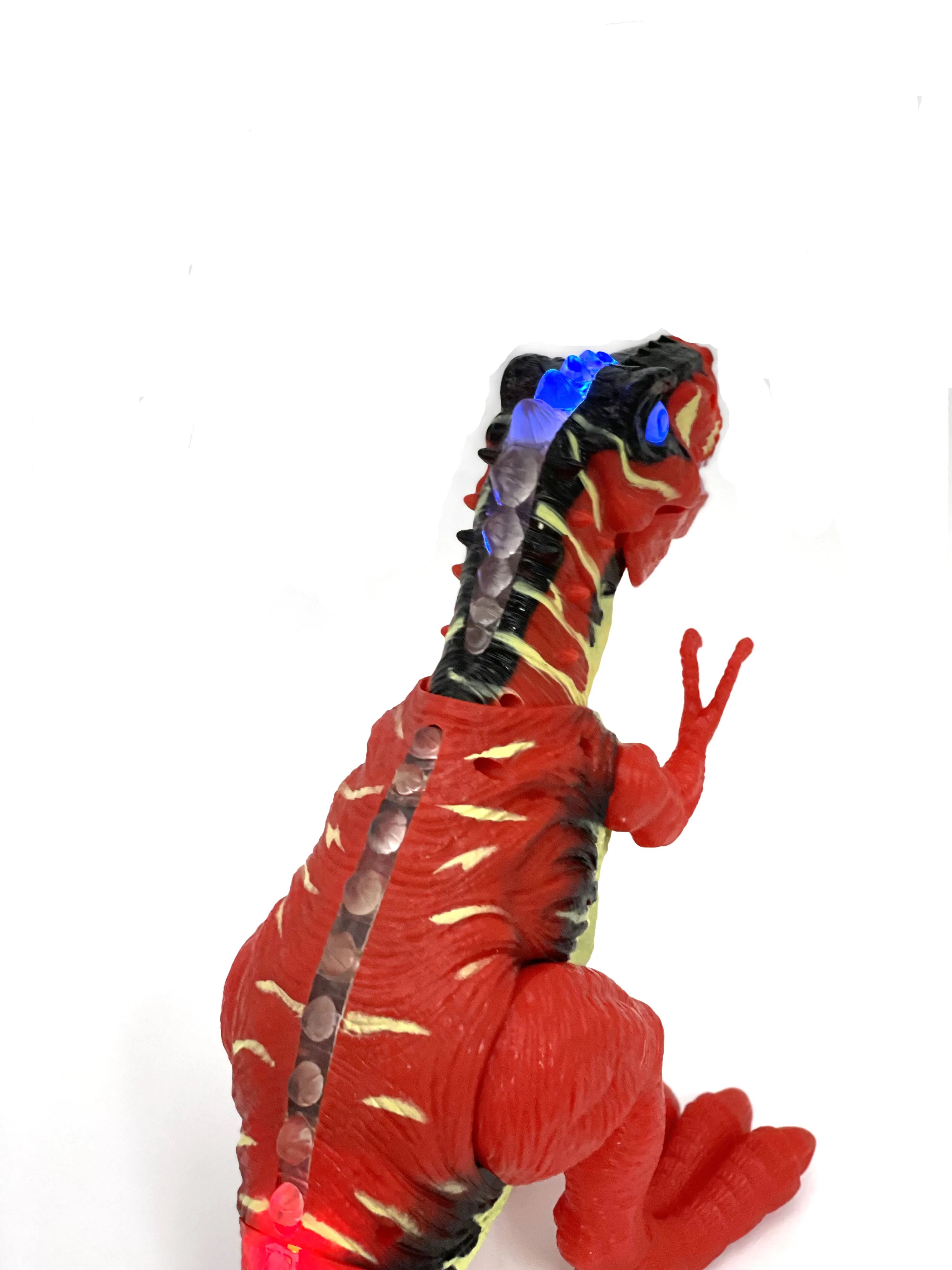 High quality plastic dragon toys electric dinosaur tyrannosaurus toy with sound and light