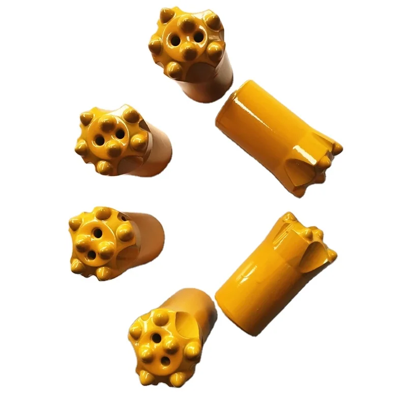 SML Multiple Buttons Taper Button Bits Carbide Button Rock Drilling Auger Bits