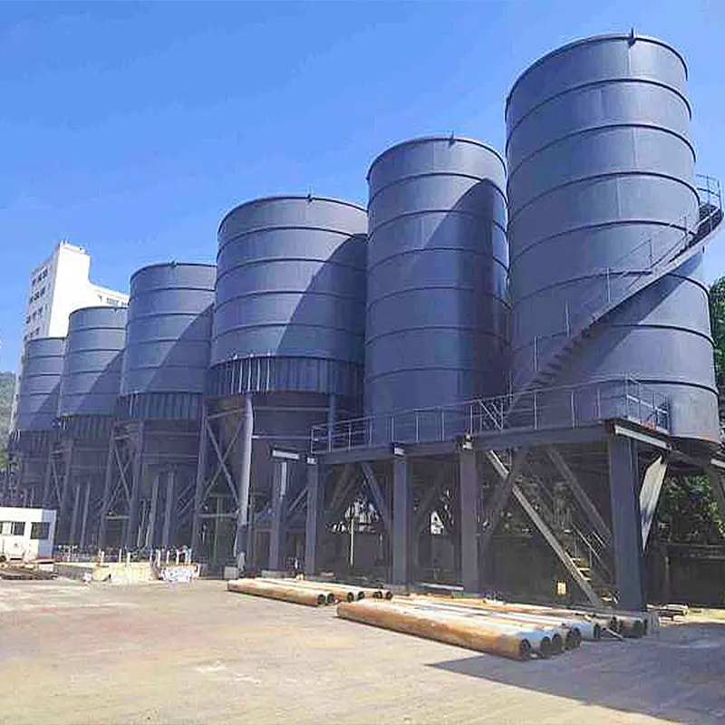 20t / 50 Tonne / 100 Ton Steel Cement Silo | Concrete Batching Plant Cement Silo