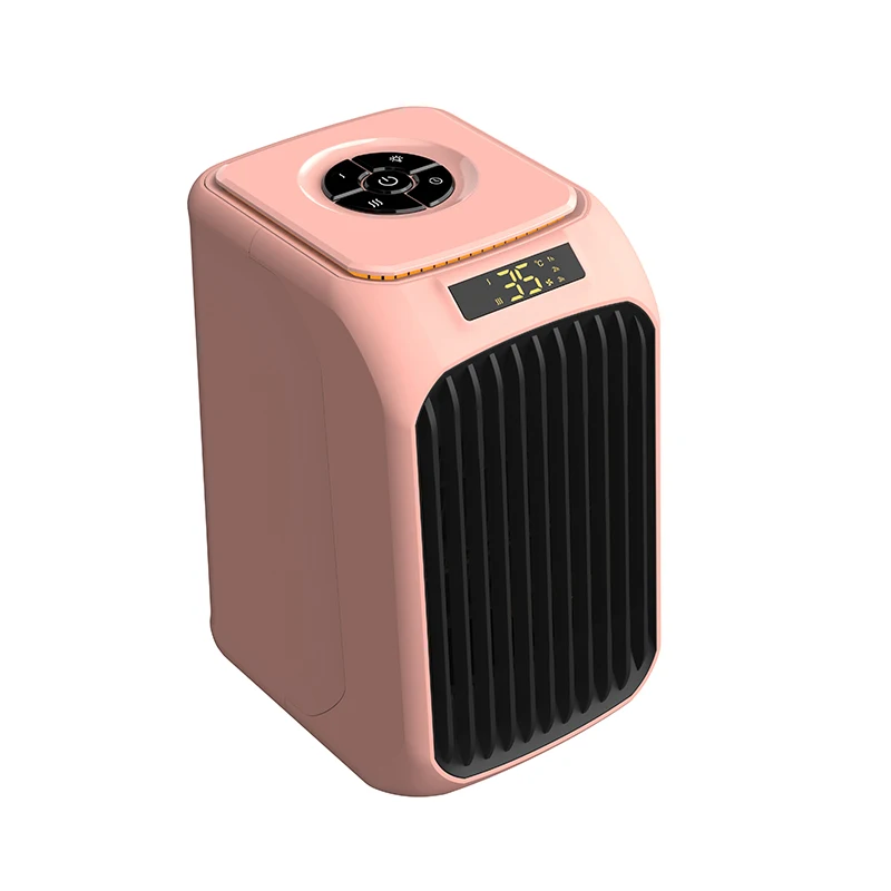 2022 Hot Selling Premium Portable Desktop Air Heating Regulator Bladeless Air Heater Fan