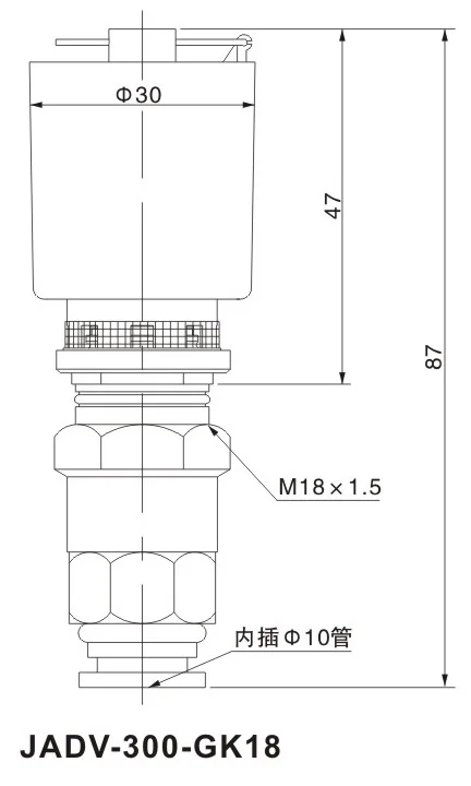 G3/8 High Safety OEM Automatic drainer for Air Source Treatment, high efficiency