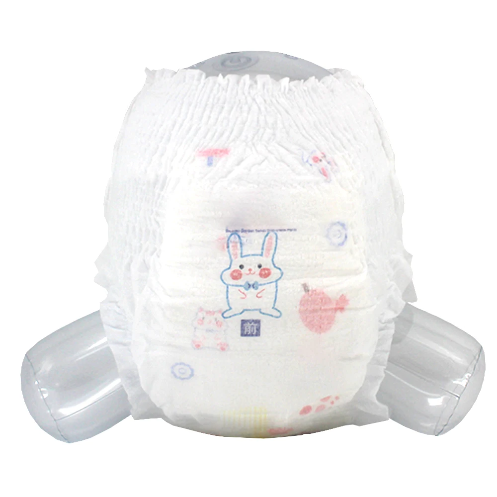 FACTORY ECO Custom Baby Diapers Wholesale Price M L.XL.XXL.XXXL Pull Q Shape up baby disposable pants factory made in China