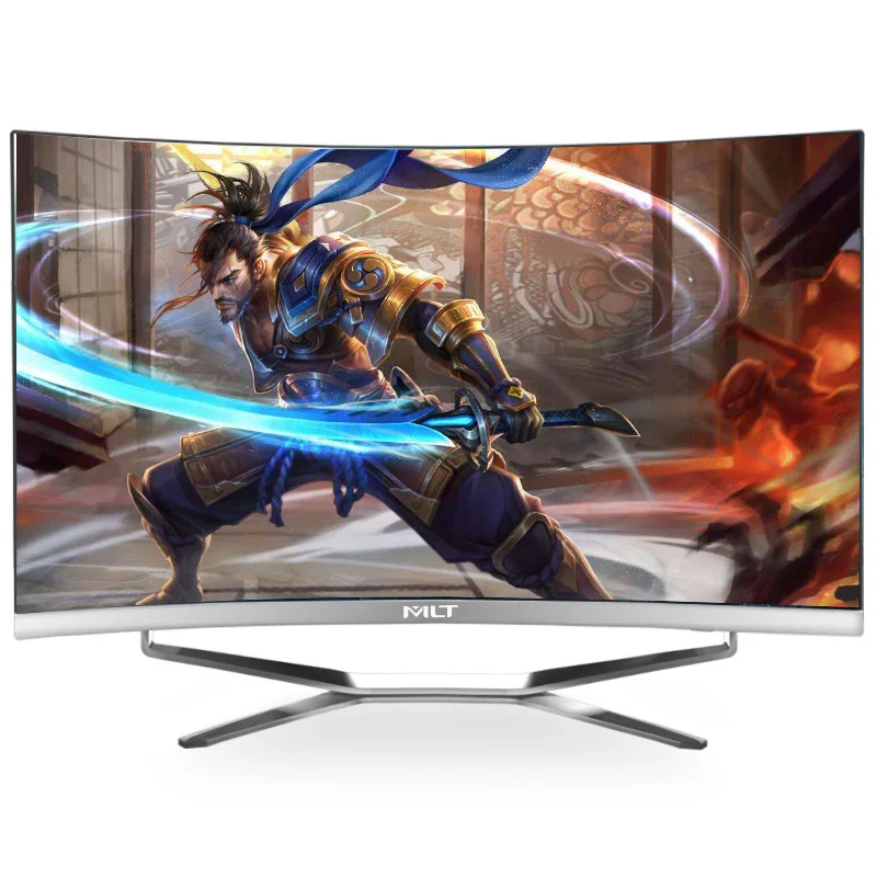 Изогнутый игровой компьютер Core i7 7500U i5 i3 Самый дешевый AIO PC 27 дюймов изогнутый экран все в одном собранные настольные компьютеры и Ноутбуки