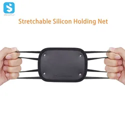 Регулируемый держатель для подголовника автомобиля, держатель для планшета для детей на задних сиденьях, противоскользящий ремень и удерживающая сетка