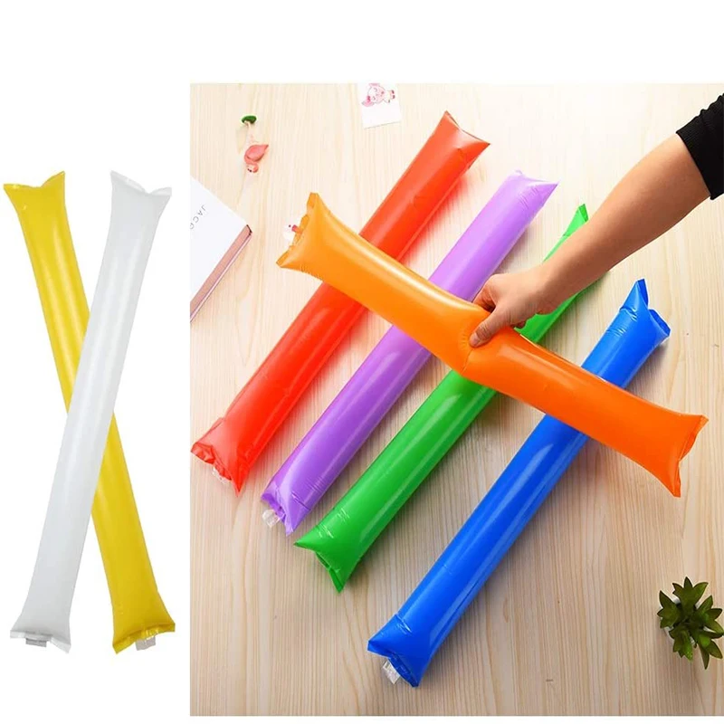 
Wholesale Inflatable Cheering Thunder Sticks Pvc For Parties And Sports Games 