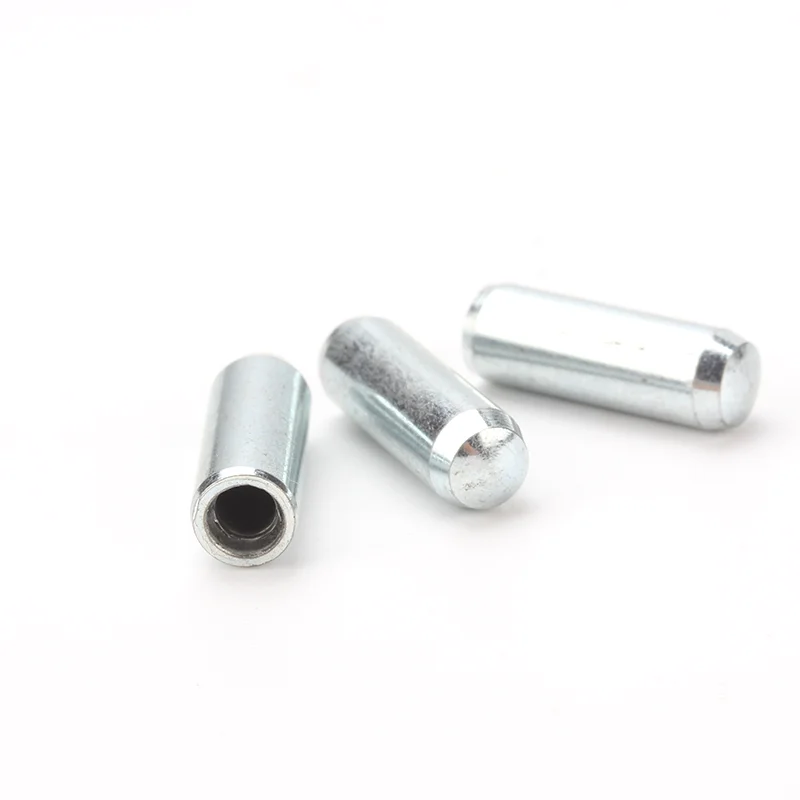 DIN 7979 Carbon Steel Zinc Plated Parallel Pins With Internal Thread
