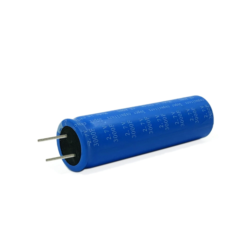 Original Ultra super capacitor 2.7V 3000F Rapid Charge capacitor with resistor solar deep cycle