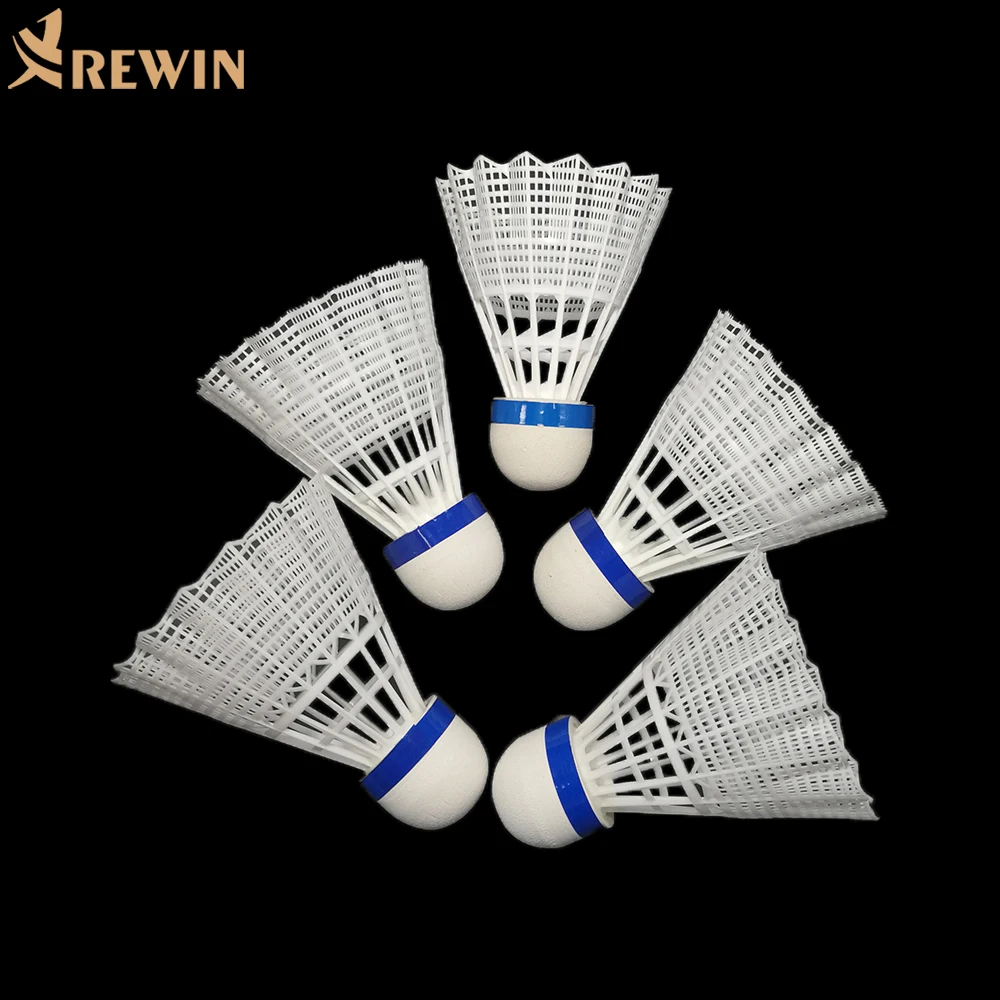 Most Durability OEM Cheap Pro666 Plastic Nylon Badminton Shuttle Cock For Practice