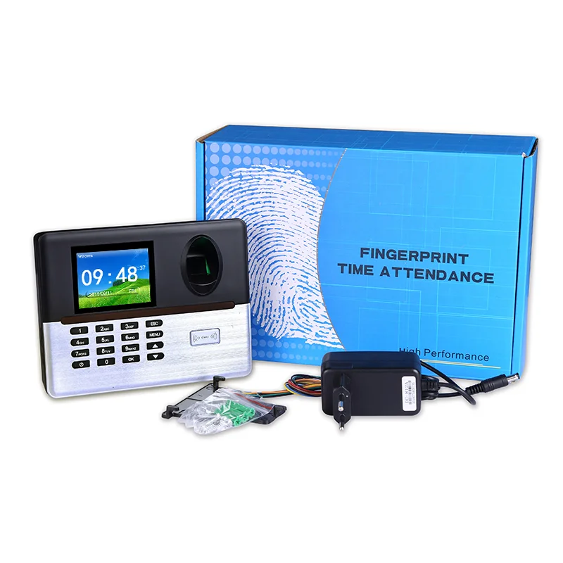 Custom Employee Daily work time Recorder Biometric Fingerprint Scanner TCP/IP USB  Wifi Time and attendance system