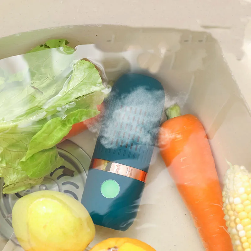 Household Portable Electric Fruit And Vegetable Washing Machine Capsule Shape Fruit Vegetable Washing Machine