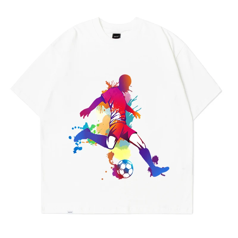 2022 New Design Soccer Digital Printing Heat Transfer Vinyl T-shirts Stickers For Clothing