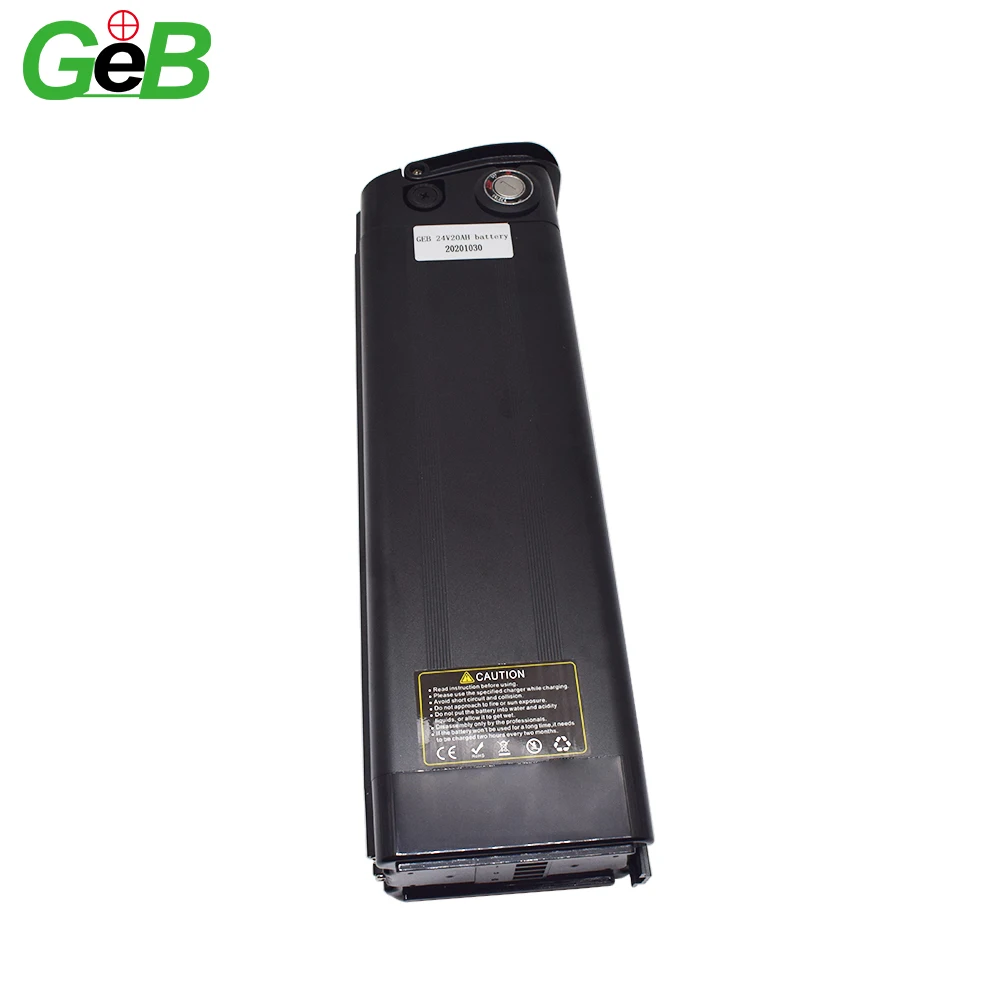 Factory  price 24V 20ah high quality silver fish battery 24V rechargeable electric bike battery pack lithium ion batteries