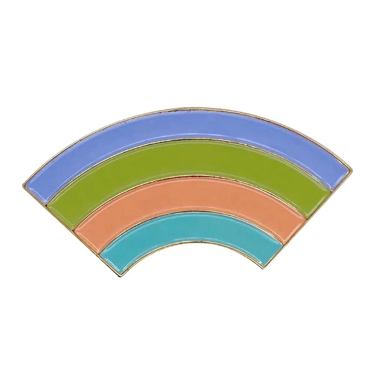 Металлический значок на лацкан с фотогравировкой из мягкой эмали