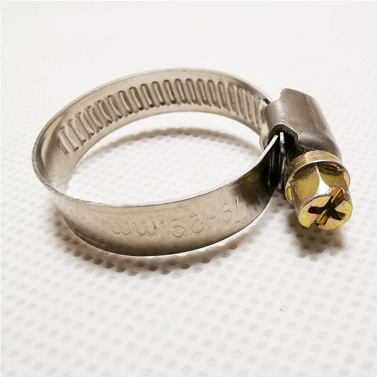 Недорогой зажим для шланга из нержавеющей стали британского типа