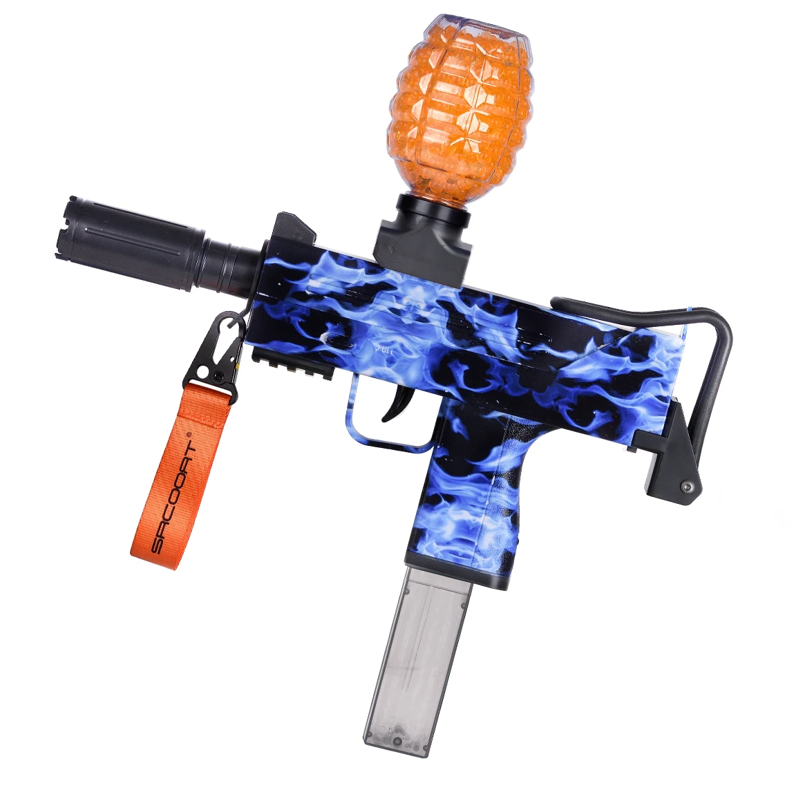 Srcooat Uzi M11A1 Electric Gel Ball Blaster Toy Gun for kids, for outdoor activities shooting game