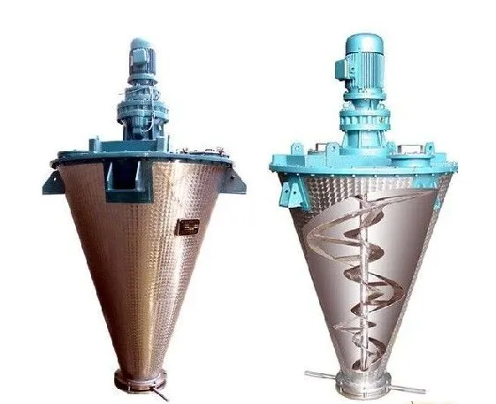 Factory Chemical Powder Mixer Industrial Mixing Single Screw Conical Mixer