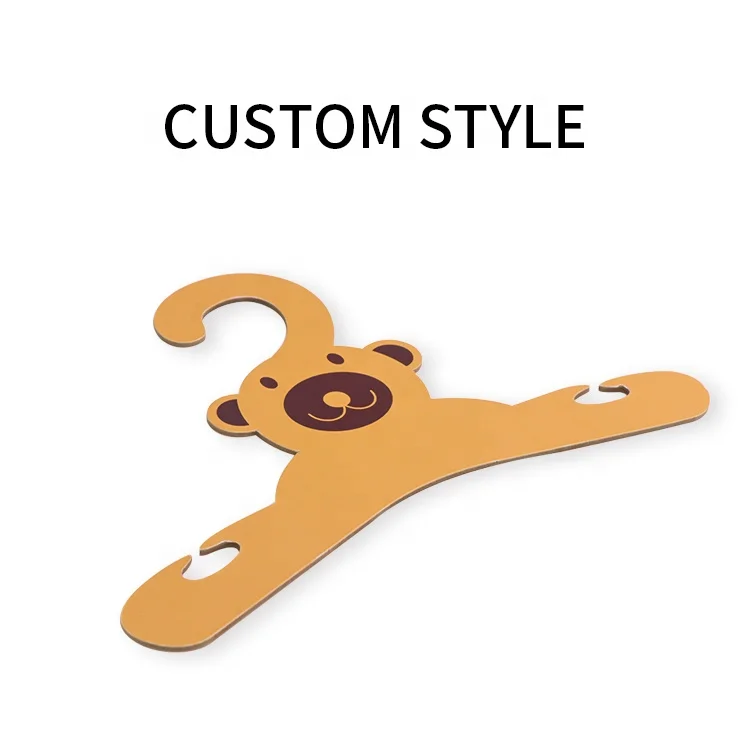 customize logo environmental protection cat dog animal cardboard hanger pet clothing paper hanger