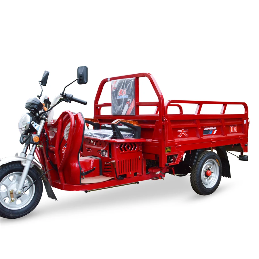 Мотоцикл Dayang 150cc 125cc бензиновый трехколесный с открытым кузовом электрический/моторизованный мотоцикл для доставки грузов