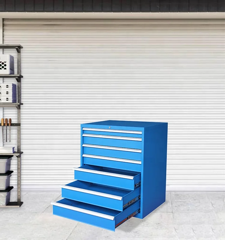 Workshop Lockable Storage Tool Cabinet Box 7 Drawer for Workshop Repair