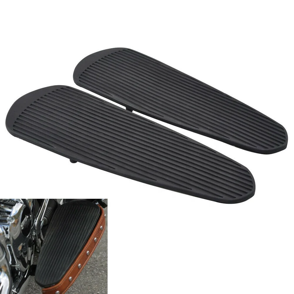 Supply From Stock Motorcycle Black Footboards  Pads For Chief Vintage Roadmaster 2015-2019 2016 2017 2018 Moto Footrest