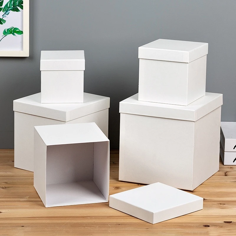 Factory direct sales new square five-piece packaging box creative spoof multi-layer gift box set graduation favor gift box