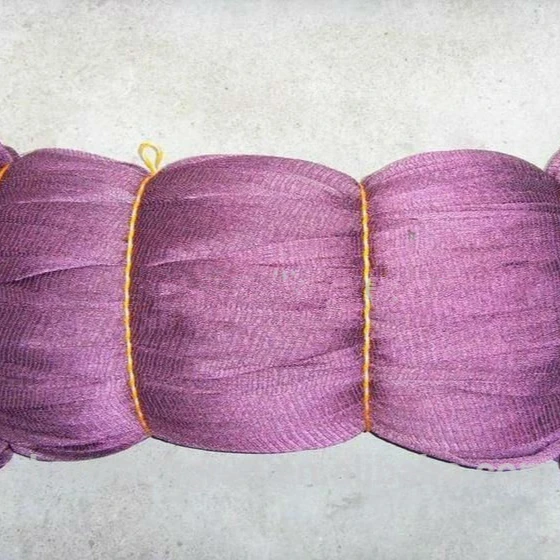 
knitting multifilament fishing nets 