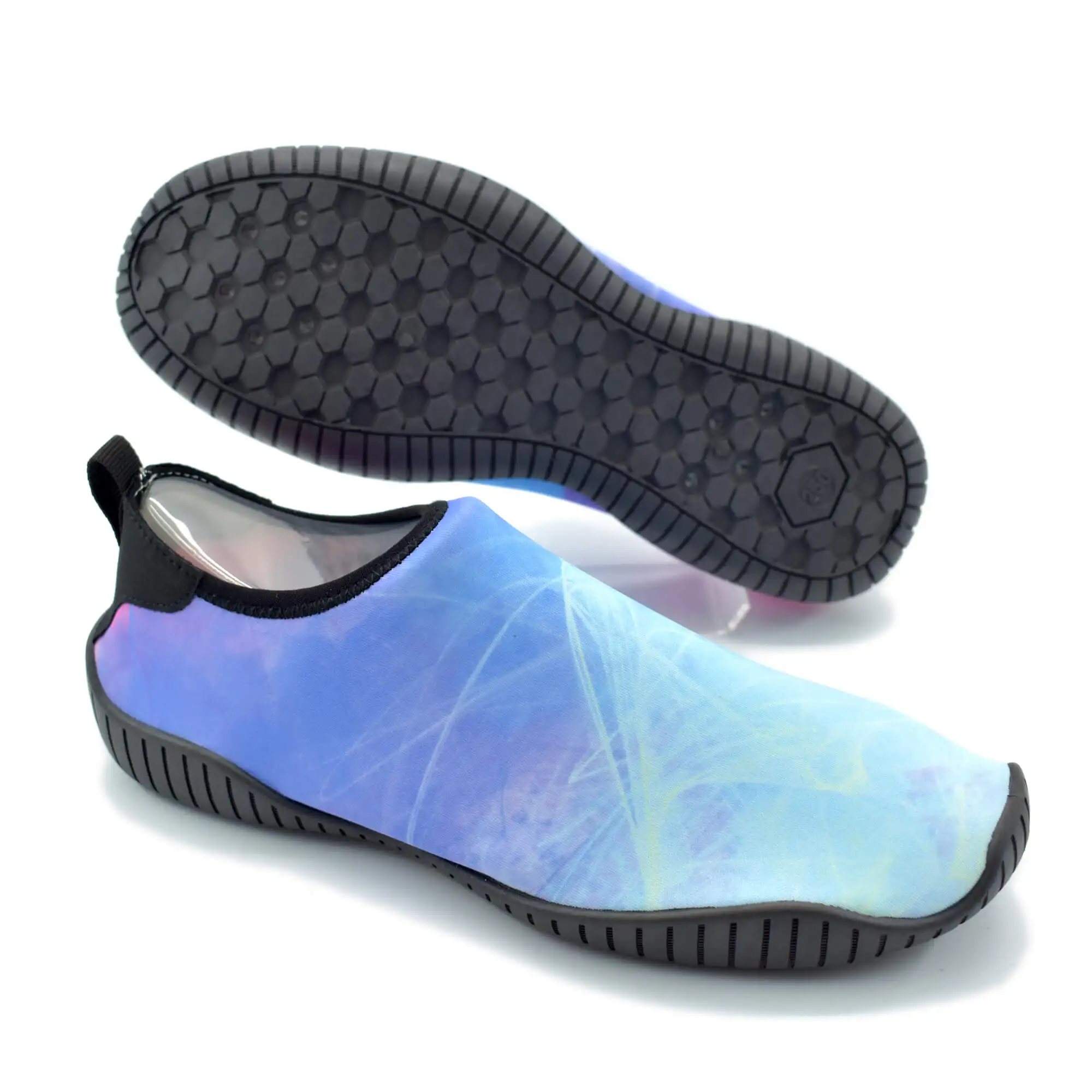 Custom Water Shoes Women With My Personal Logo Quick Dry Barefoot Blue Water Resistant Safety Shoes