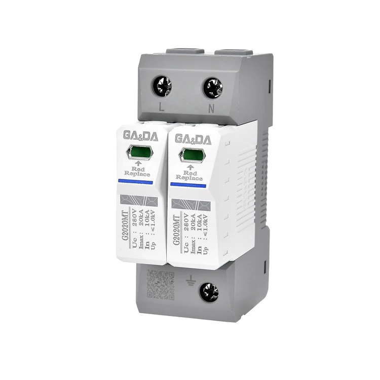 Surge Protection device 2P10KA 20KA 40KA 280V  AC SPD Type c surge protector