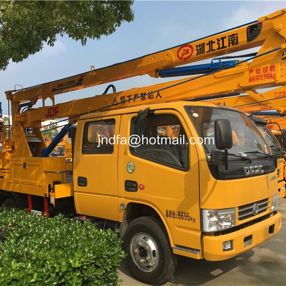 Low price 12m Hook arm aerial working platform truck