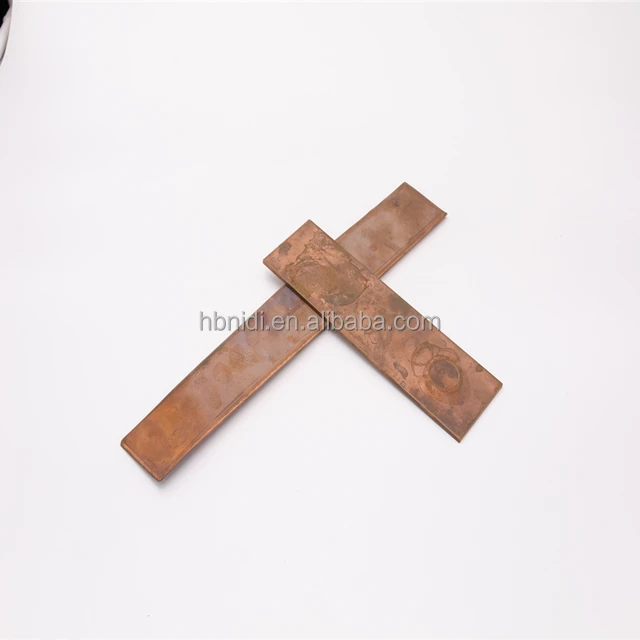 Anaerobic cathode copper rod raw ore production test report 99.995