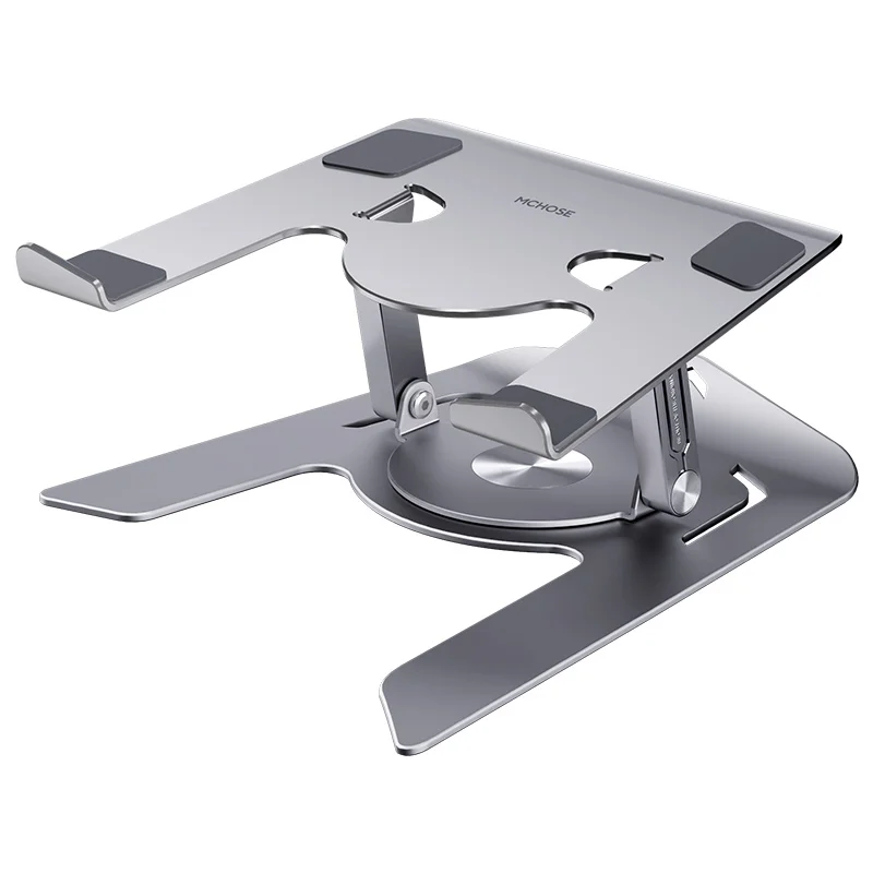 MC New Design Home Office Notebook Holder Adjustable (height) Aluminum Alloy Modern Laptop Stands with Fighter Shape
