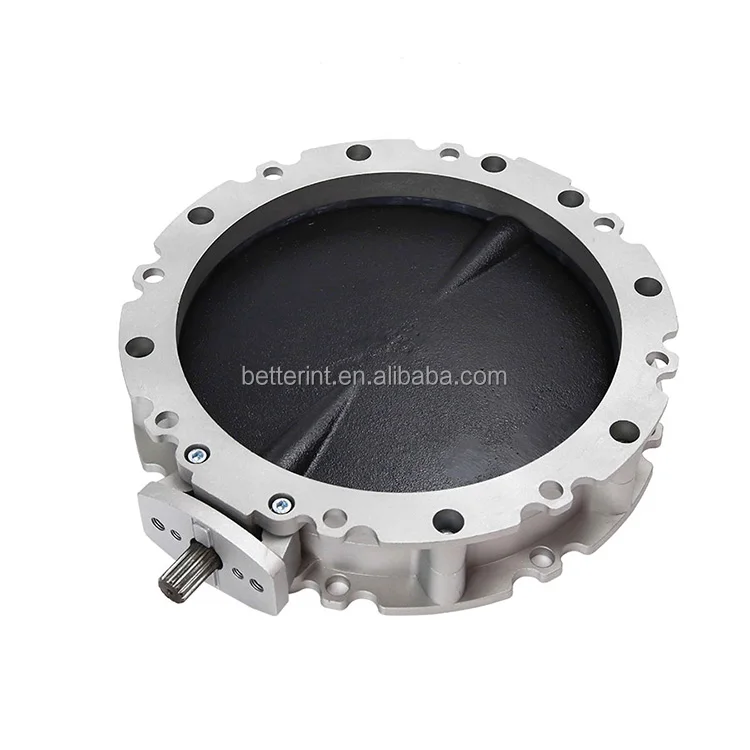 V2FS250GBN Double Flanges Pneumatic Butterfly Valve for Cement Silo