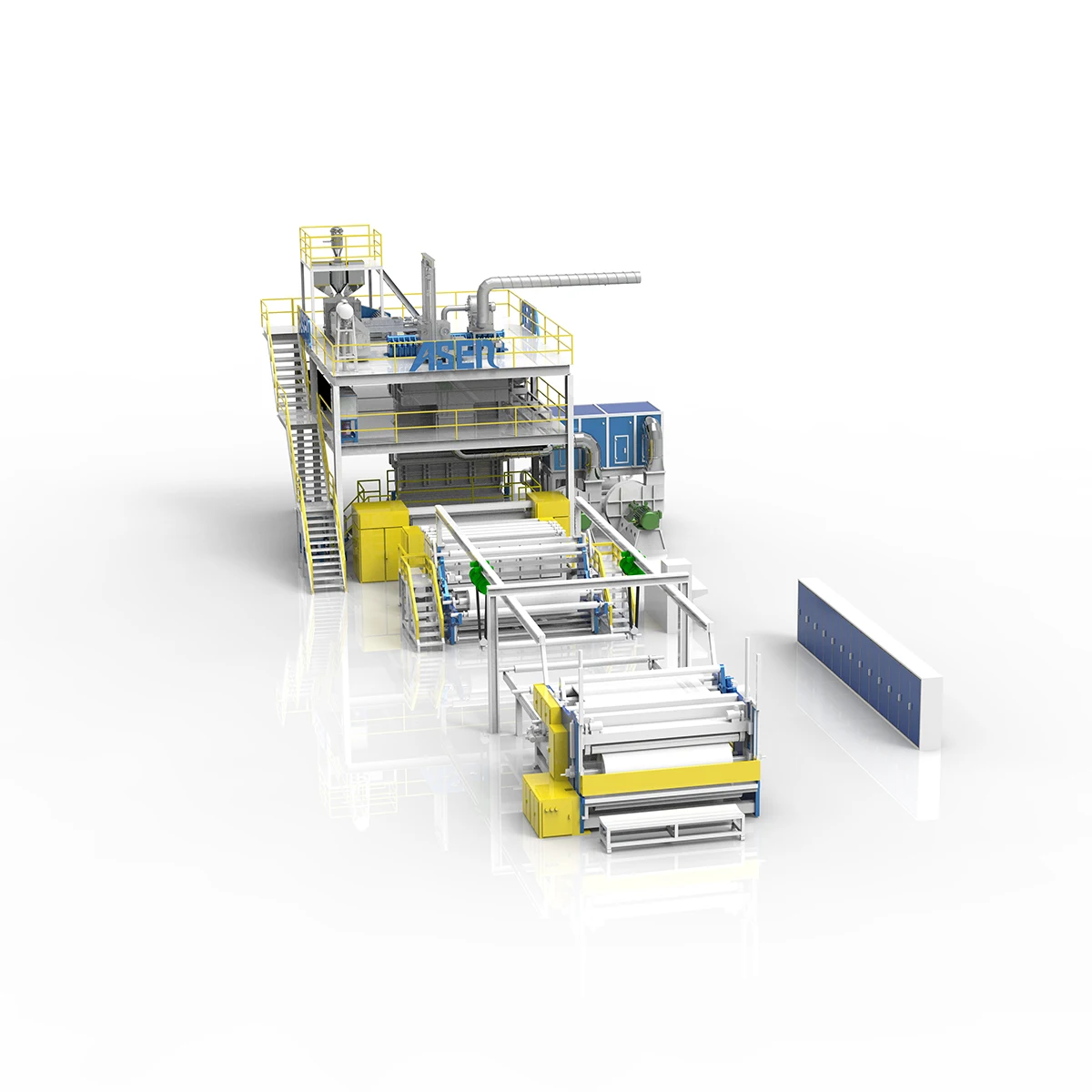 S PP Spunbond Nonwoven Machine single S nonwoven fabric machinery