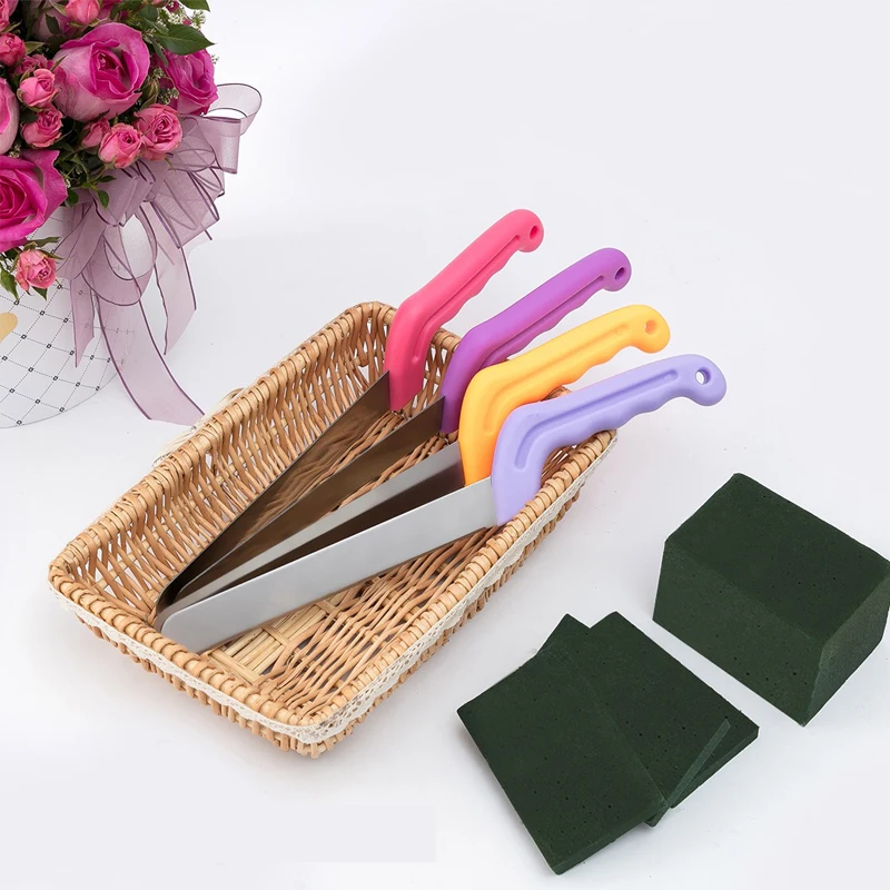 Florist Cutting Knife Flower Foam Block Knife Flower Arrangements Wedding Aisle Flowers Party Decoration