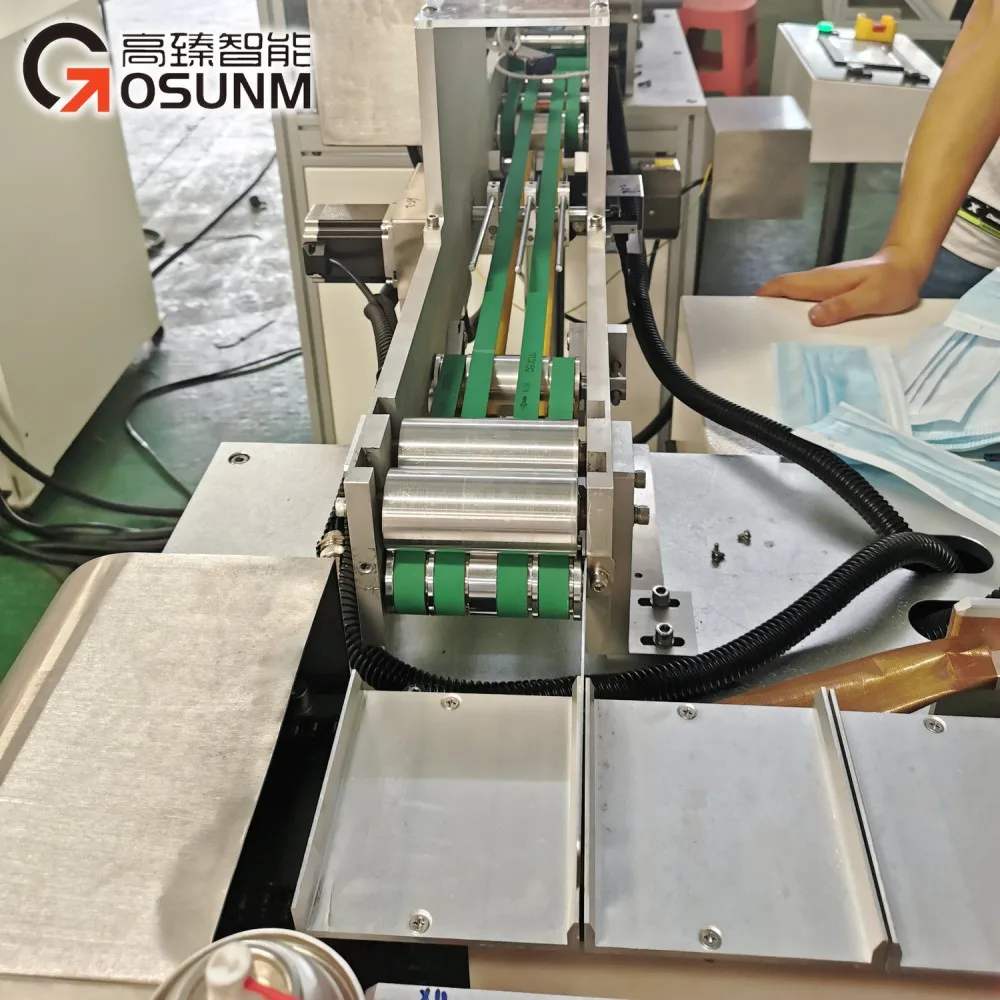 Высокоскоростная автоматическая маска для лица настольная хирургическая маска машина