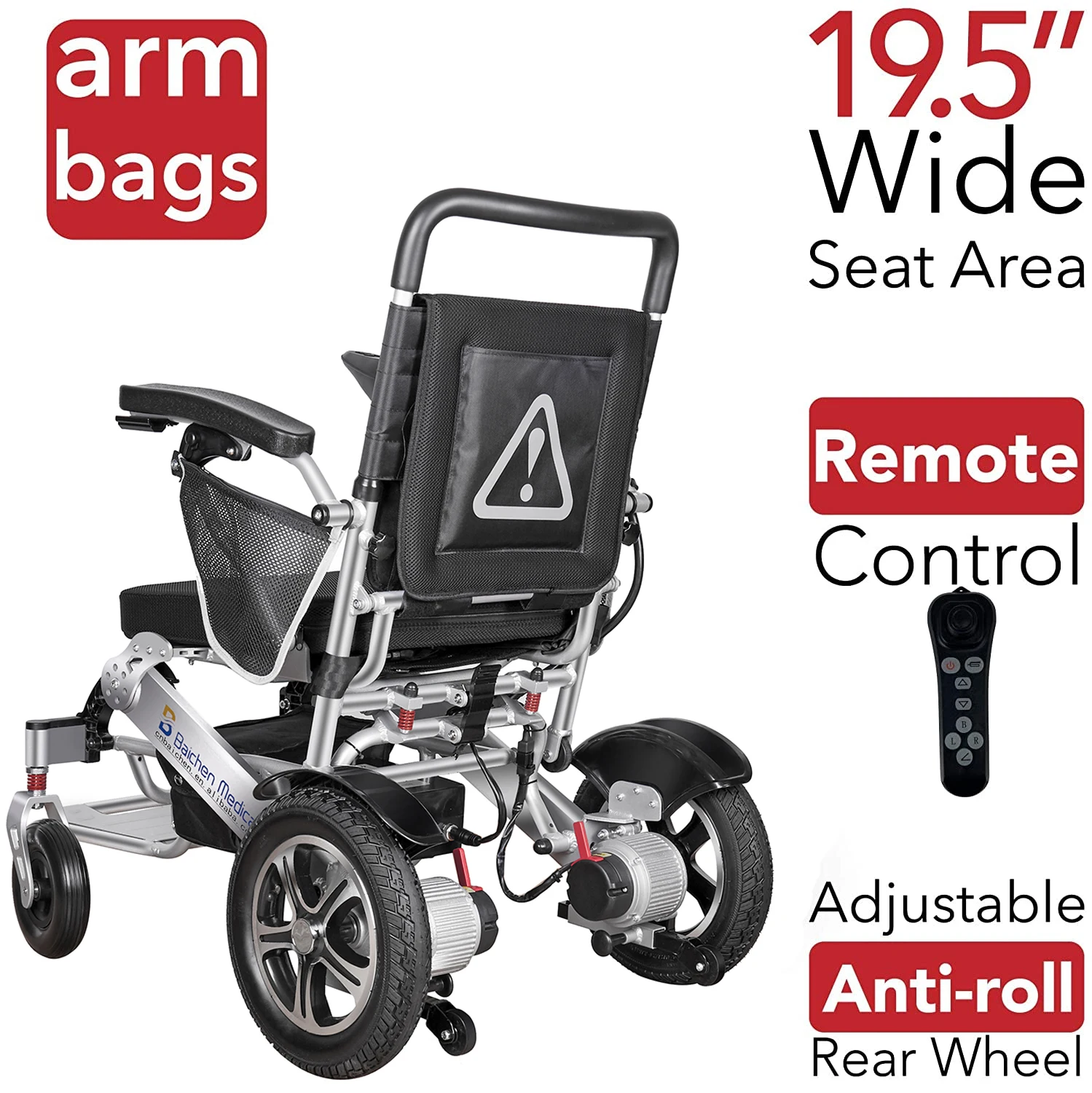 2024 China Manufacture Mobility Plus Lightweight Electric Wheelchair With Cheap Price In Algeria